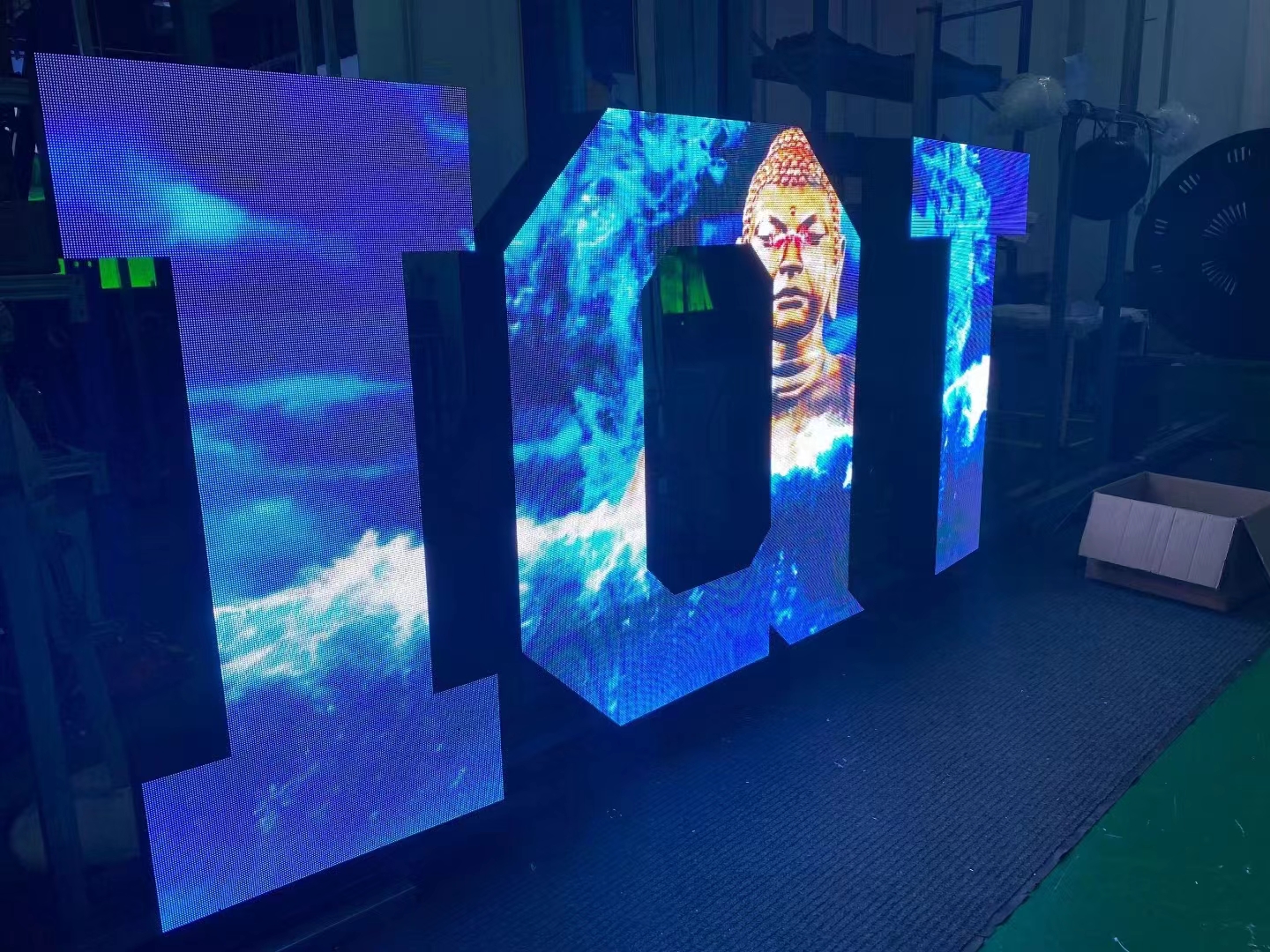 Character LED display