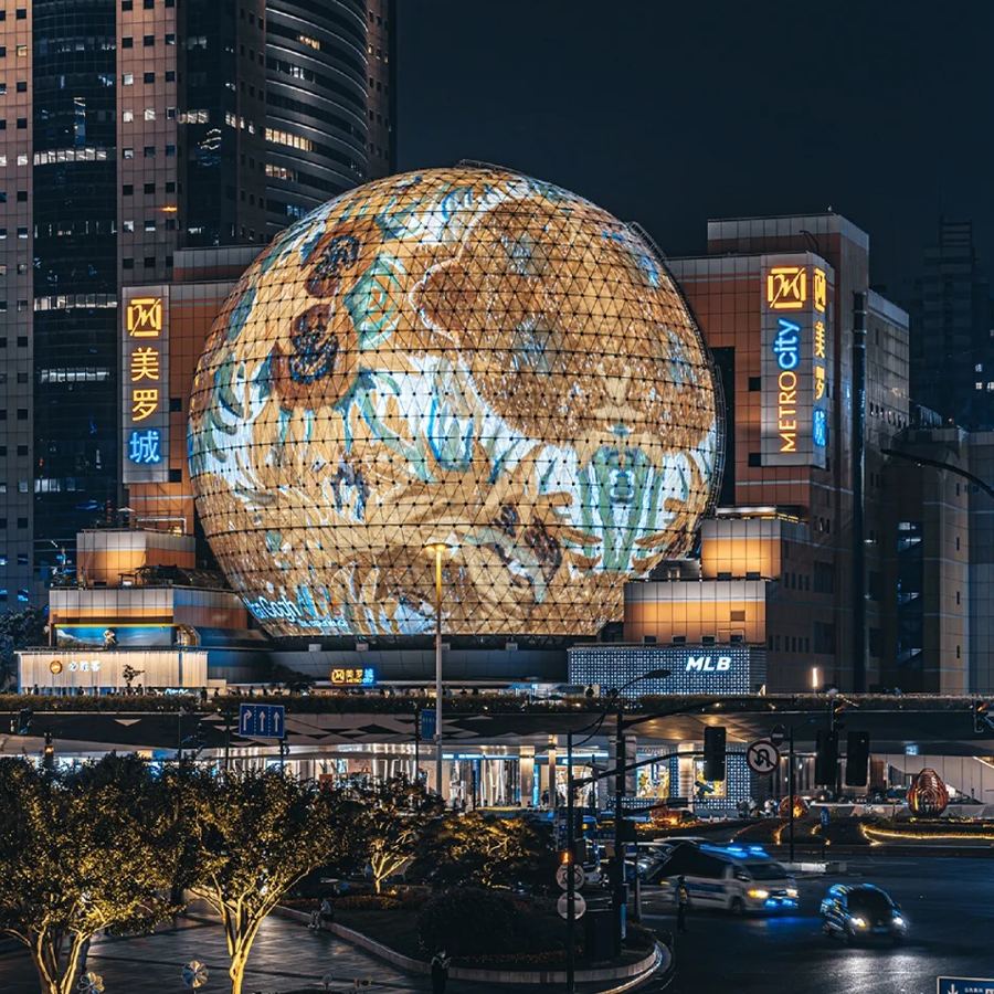 Outdoor Globe LED Screen